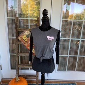 Zumiez “spaced out” crop top